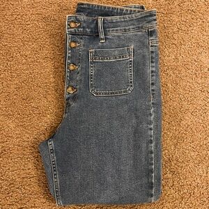 NWT H&M Medium Blue Denim Jeans RARE-STORE EXCLUSIVE